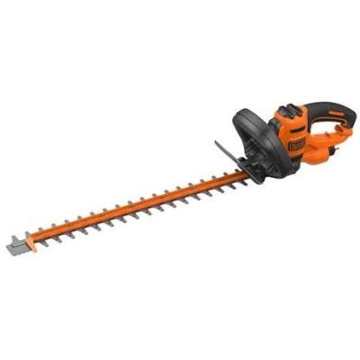 Black & Decker BEHTS451 Elektrische Heckenschere mit Doppelklinge, 550 W, 2,65 kg