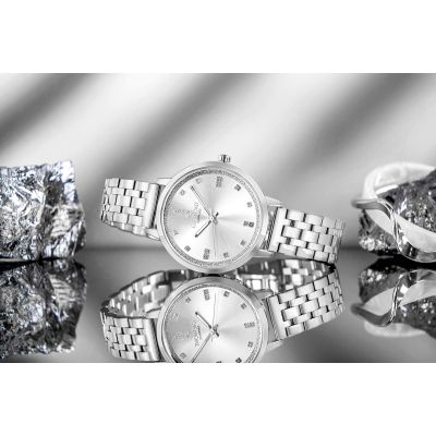 7. Giewont Saphir Silber Damenuhr GW7370-B1