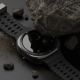 7. Ringke Slim & Tempered Glass Case + Glas-Set für Samsung Galaxy Watch Ultra 47 mm – Schwarz