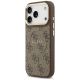 2. Guess 4G PU Classic Logo MagSafe Case für iPhone 17 Pro - Braun
