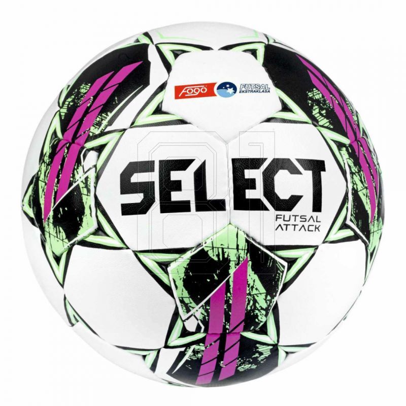 SELECT Futsal Attack FOGO Ekstraklasa Hallenball, weiß
