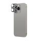 3. AmazingThing Aviation-Grade Alloy Tempered Glass Lens für iPhone 16 Pro / 16 Pro Max Kameraobjektiv - Grau