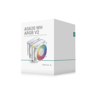 13. Deepcool K AG620 White ARGB V2 Kühler