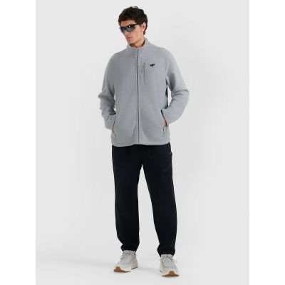 3. Herren-Regular-Fleecejacke mit Stehkragen 4F 4FRMM00TFLEM435-27M