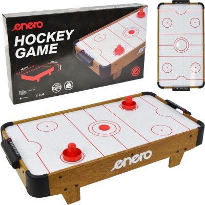 8. Tischspiel Airhockey 60x32,5x14cm Holz Enero