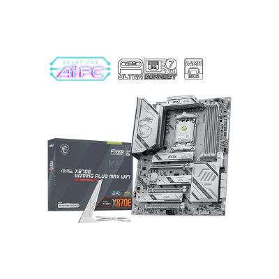 2. Mainboard MSI MAG X870E GAMING PLUS MAX WIFI /AMD X870/DDR5/SATA3/M.2/USB4/WiFi/BT/PCIe5.0/AM5/ATX
