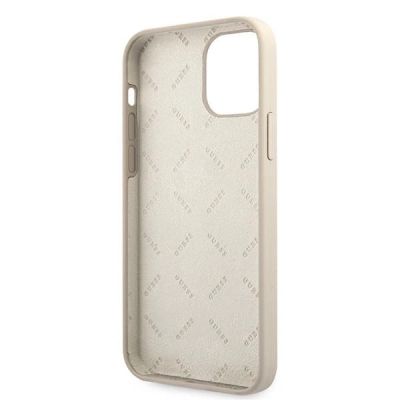 7. Guess GUHCP12MLSVSGP iPhone 12/12 Pro 6.1" grau rosa/grau rosa Hardcase Silikon Vintage