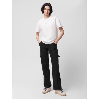 2. Outhorn Damen Straight Leg Jeans OTHWSS24TTROF721-20S