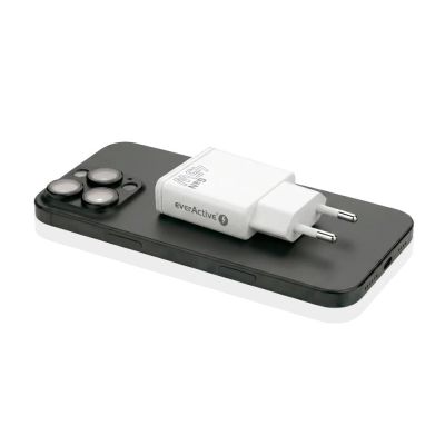 9. EVERACTIVE GAN SUPER SLIM 2X USB-C PD 45W WEISSES LADEGERÄT SC-465Q