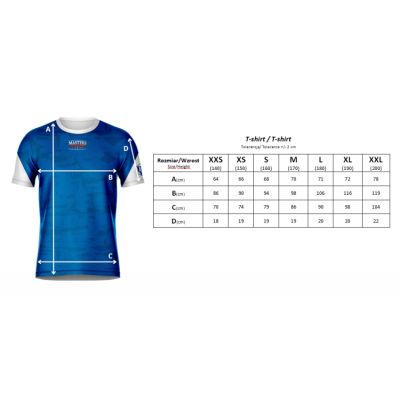 6. MASTERS Trainings-T-Shirt (WAKO GENEHMIGT)