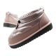 D.Franklin Damen Schneestiefel Winter Modische Isolierte Stiefeletten Roségold