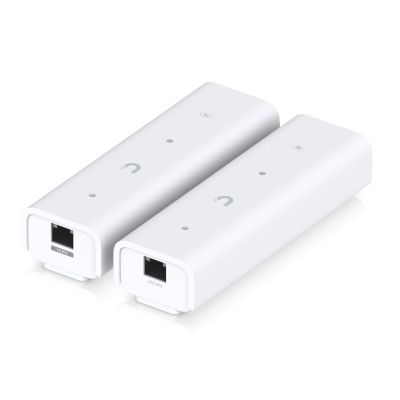 13. Ubiquiti UACC-Retrofit-PoE-2Wire Netzwerk-Sender und -Empfänger Weiß 10, 100 Mbit/s