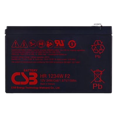 2. HR1234WF2 CSB 9Ah 12V Batterie