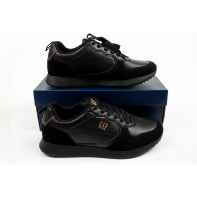 9. GAP Damen-Sportschuhe Nashville Basic Sneaker, modisch schwarz