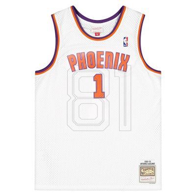 4. Mitchell & Ness Phoenix NBA Ausweichtrikot Suns 2002 Anfernee Hardaway M SMJY4443-PSU02AHAWHIT