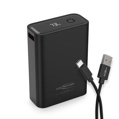 13. Ansmann PB222PD Lithium-Polymer-Akku (LiPo) 20000 mAh Schwarz