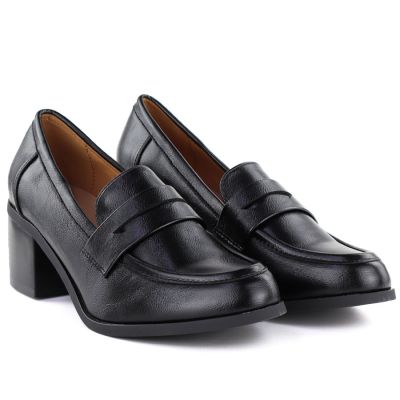 3. Schwarze Damen-Pumps mit hohem Absatz, Modell M.Daszyński MR2201D-3A