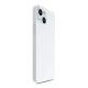 7. 3mk Hardy Silicone MagCase Hülle für iPhone 15 – Weiß und Silber