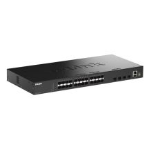 D-Link DGS-1530-28S/E Managed L2 Netzwerk-Switch Schwarz