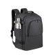 4. Rivacase Tegel 8465 Rucksack, Wanderrucksack, Schwarz, Polyester