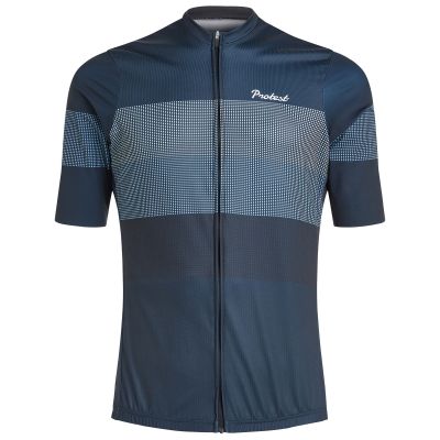 Herren-Radtrikot mit Reißverschluss PROTEST Prtaimar, marineblau