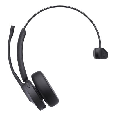 2. Yealink WH64 Mono UC Headset Kabelloses Kopfbügel-Headset für Büro/Callcenter USB Typ-C Bluetooth Schwarz