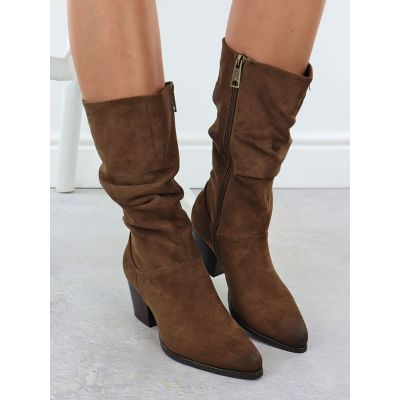 4. Braune Vinceza Wildlederstiefel 26-58597