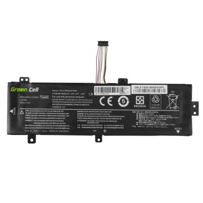4. GREEN CELL AKKU LE118 L15C2PB3 L15L2PB4 L15M2PB3 L15S2TB0 FÜR LENOVO IDEAPAD 310 310-15IKB 510 510-15ISK 3500 mAh 7,6 V