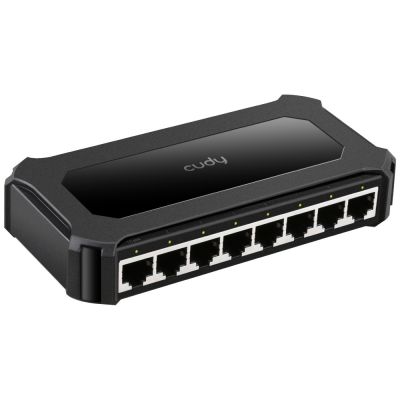 3. Switch CUDY GS108D mit 8 Ports 10/100/1000
