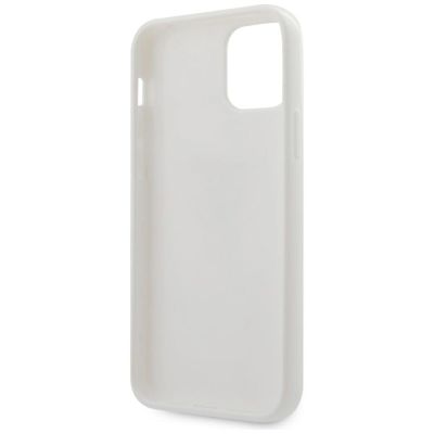 4. Guess Marble Case für iPhone 12 mini 5,4" - Weiß