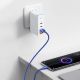11. Baseus Crystal Shine Serie Schnelllade-Datenkabel USB Typ A auf USB Typ C 100W 2m blau (CAJY000503)