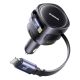 3. Baseus Enjoyment Max 90W Autoladegerät 2x USB-C + USB-C und Lightning Kabel - Schwarz