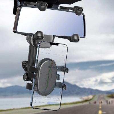 11. Autotelefonhalter am Rückspiegel - Schwarz