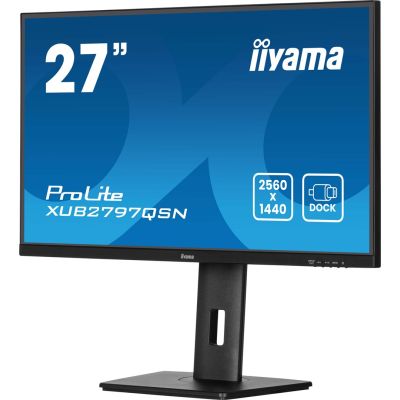 6. IIYAMA-Monitor 68,5 cm (27 Zoll) XUB2797QSN-B2 16:9 HDMI+DP+USB-C