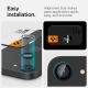 8. Spigen Optik Pro GLAS.TR „Ez Fit“ Kameraschutzhülle, 2er-Pack für iPhone 16e / 17e – Schwarz