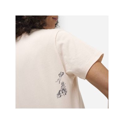 4. MILLET CIMAICOLLAB TS SS W gelbes T-Shirt