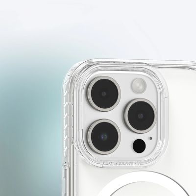 11. AmazingThing Titan Pro Mag Case mit Magnetring für iPhone 16 Pro - Transparent