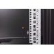 15. Digitus Unique 19" 20HE Wand-Netzwerkschrank 600x450 mm, Glastür, schwarz, ungeteilt, montiert, 100 kg