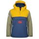 Trollkids Kids Kirkenes Anorak Wasserdichte Regenjacke Gelb/Blau (322-703)
