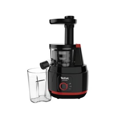 2. Tefal Juiceo ZC150 Slow Juicer (7490041) 150W Schwarz, Rot