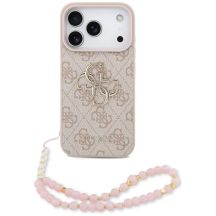 Guess 4G Strap 4G Classic Logo Hülle für iPhone 17 Pro – Pink