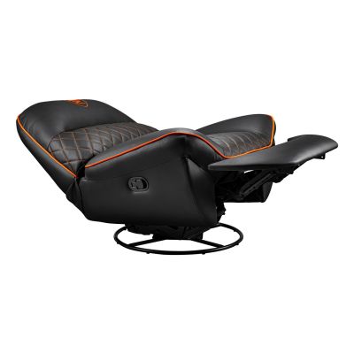 6. COUGAR CGR-OVL-ORB Gaming-Sofa, gepolsterter Sitz, Schwarz