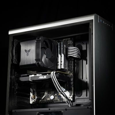 8. Jonsbo HX6250 Prozessorkühler 14 cm Schwarz 1 Stück.