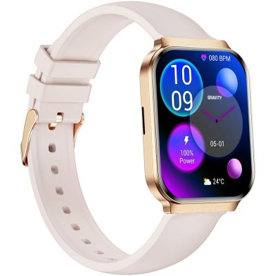 9. Smartwatch Gravity Roségold Armband + Armband GT44-2