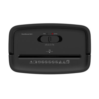 5. HP One Shred 6CC Aktenvernichter, Partikelzerkleinerung, 68 dB, Schwarz