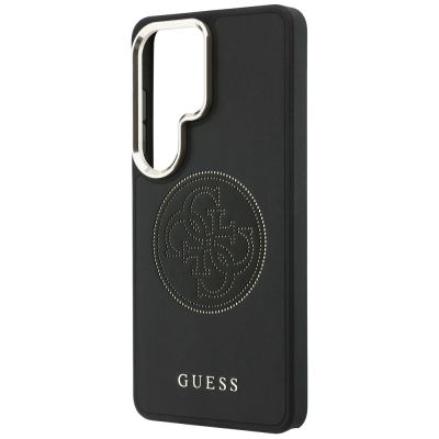 6. Guess Perforated Logo MagSafe-Hülle für Samsung Galaxy S26 Ultra – Schwarz