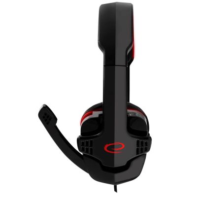3. ESPERANZA KOPFHÖRER MIT MIKROFON FÜR GAMER RAVEN RED EGH310R