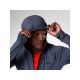 7. Herren ROSSIGNOL M Strukturierter Hoodie Mid Layer Grau