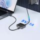 7. Ugreen DisplayPort/USB-C zu USB-C Switch – Grau