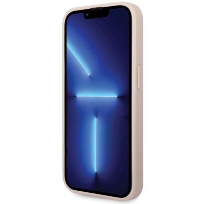5. Guess 4G Big Metal Logo Hülle für iPhone 15 Pro – Rosa